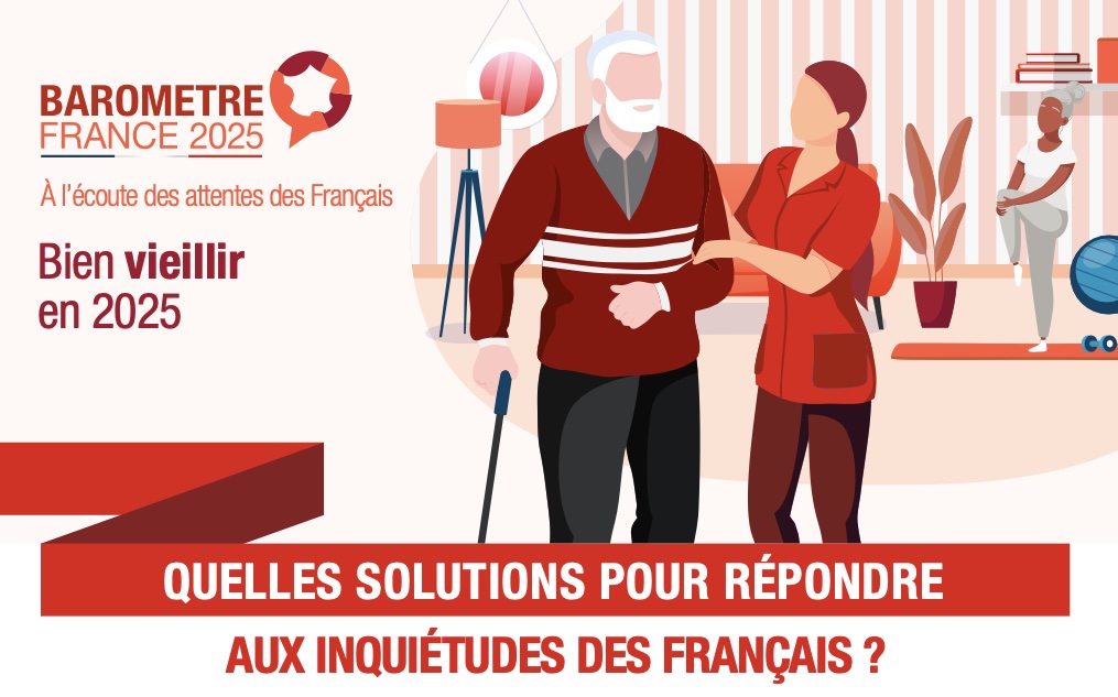 Baromètre France 2025 : bien vieillir en France en 2025, mai 2022